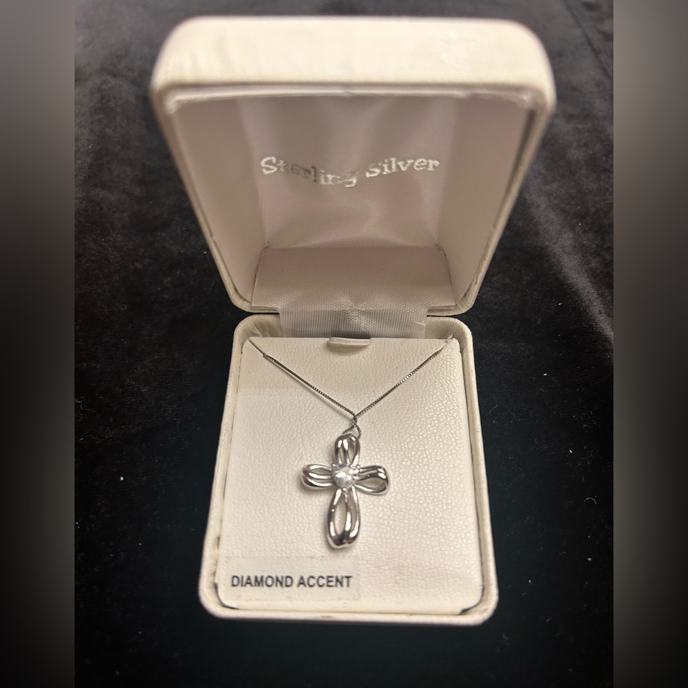 Sterling silver cross